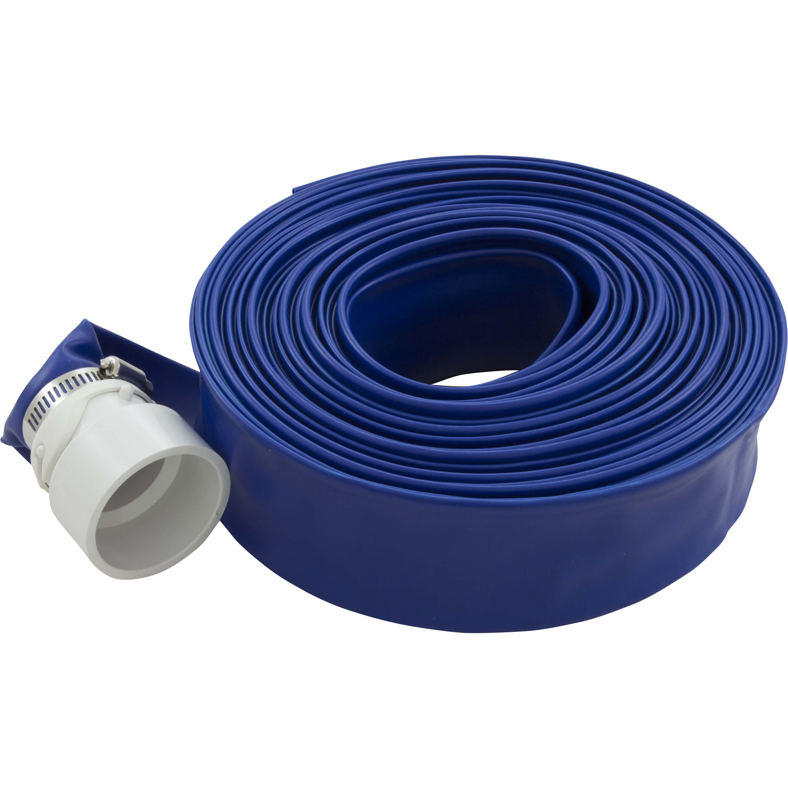 Backwash Hose, Valterra, 1-1/2″ x 50ft, w/Clamp & Hose Adapter | B8227FT
