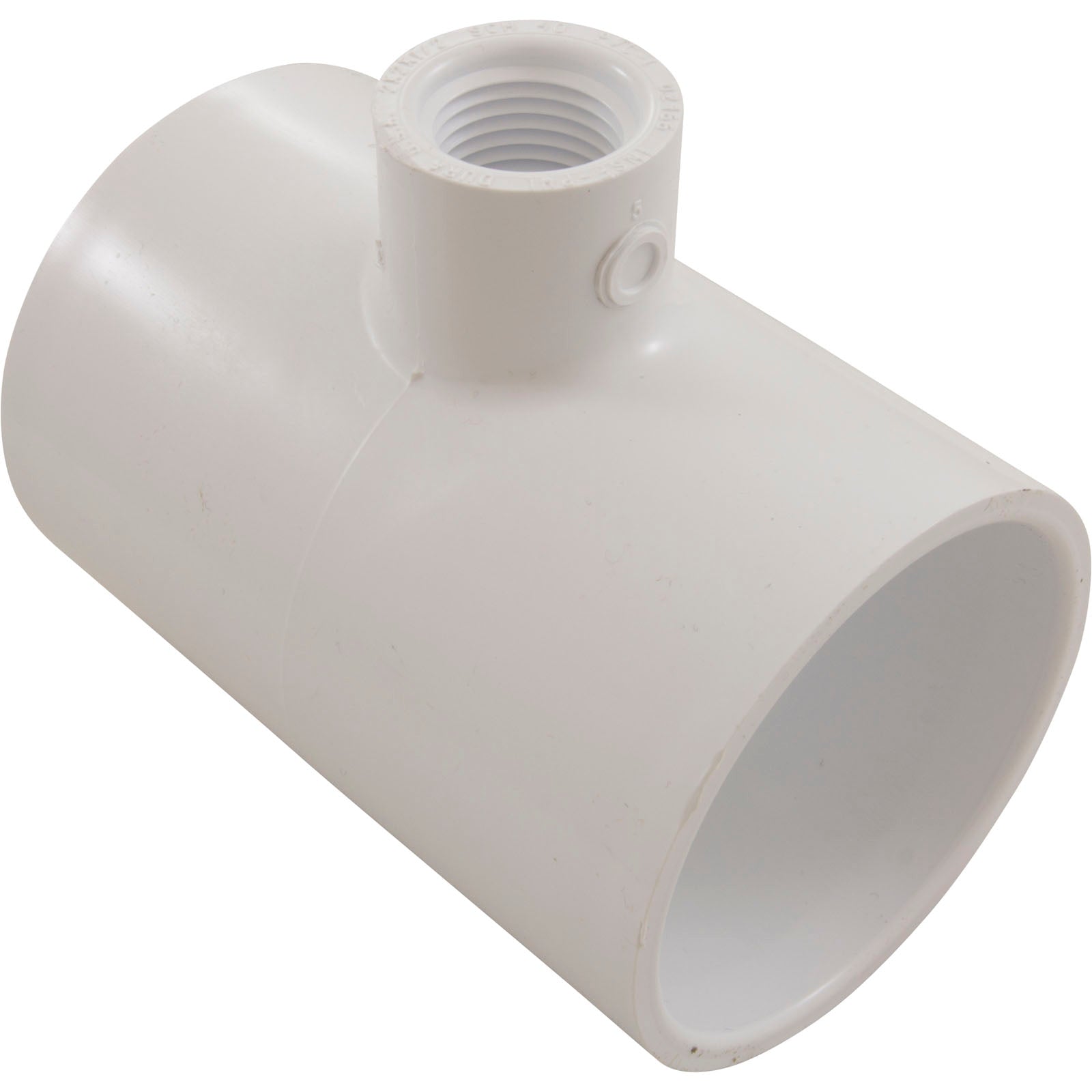 Tee, Reducing, 2" Slip x 2" Slip x 1/2" Female Pipe Thread