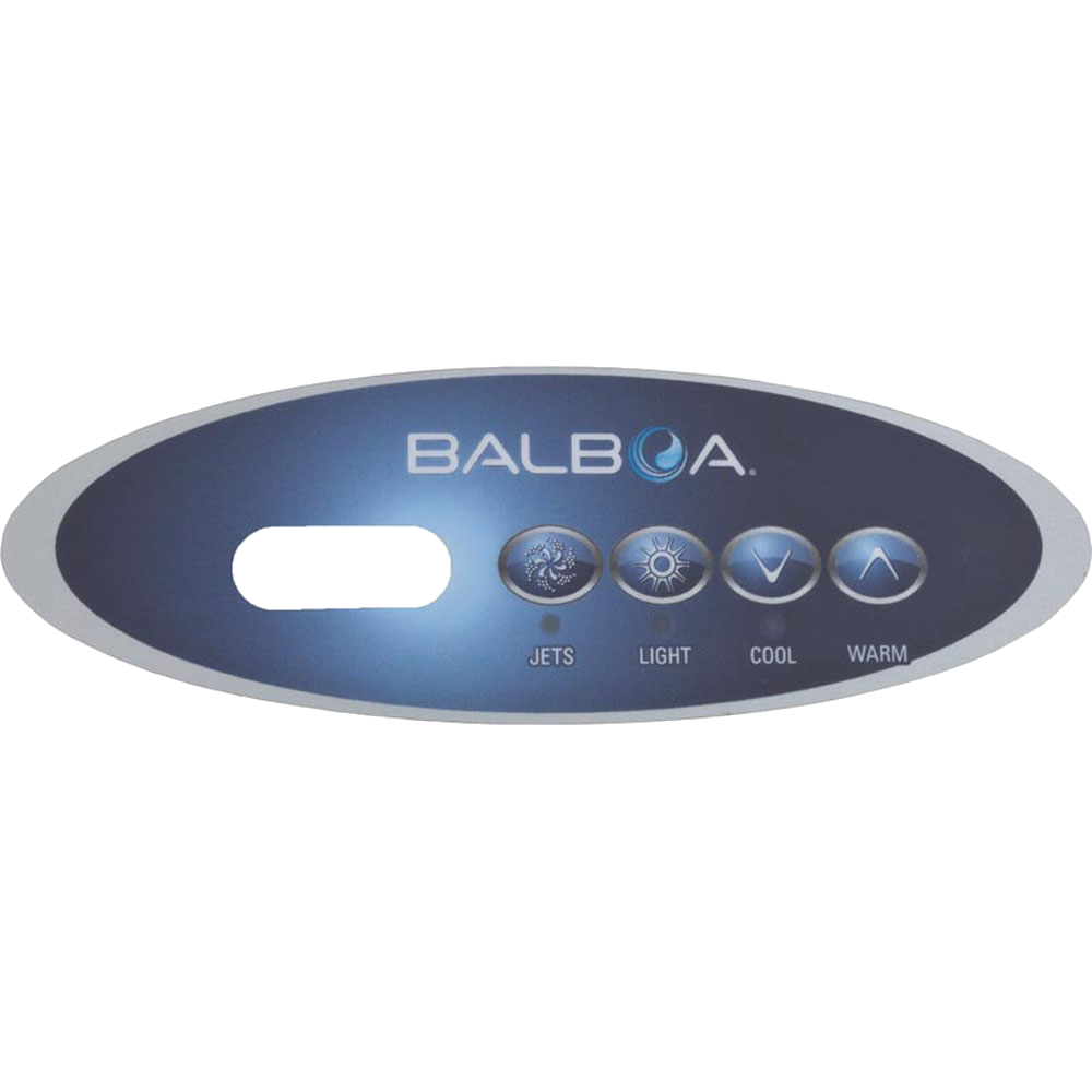 11745 Balboa Overlay, VL240, 4-Button, Oval, LCD