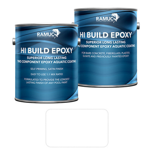 Ramuc White EP Hi Build Swimming Pool Paint - 2 Gallons | 912231102