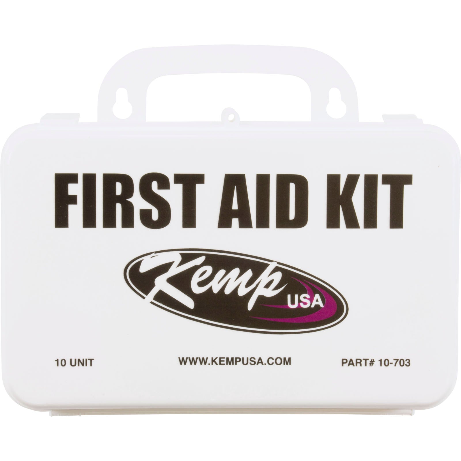 First Aid Kit, Kemp, 10 Person Unit
