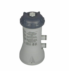 Intex 1000 GPH Easy Set Swimming Pool Cartridge Filter Pump for Above Ground Pools, 28637EG