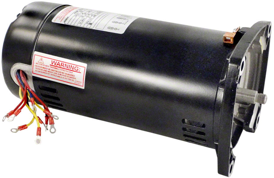 2 HP Pump Motor Square Flange 48Y - 1-Speed 3-Phase - 208-230/460 Volts