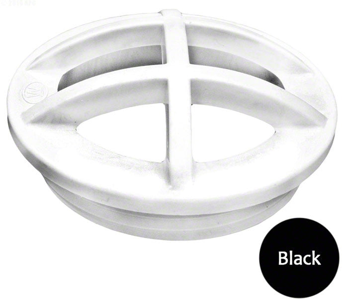 Inlet Fitting Grate Insert - 1-1/2 Inch MIP - Black