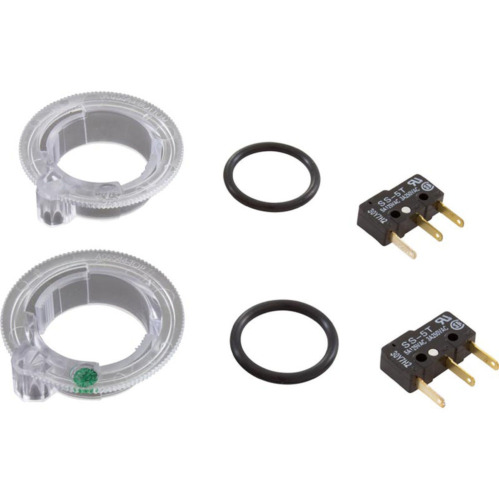 Microswitch Kit, Zodiac Jandy Valve Actuator, w/ Cams