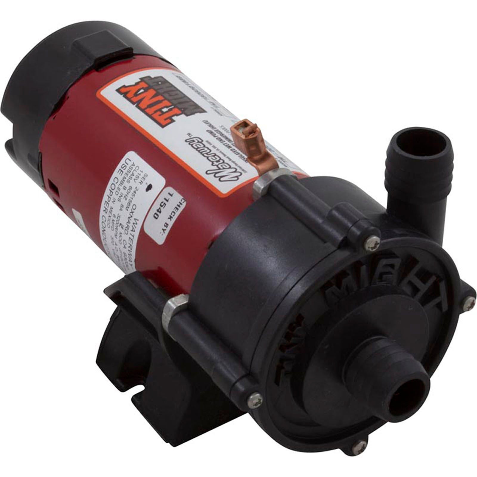 Pump, Circ, WW Tiny Might, 1/16hp, 115v, 1"b x 1"b, OEM