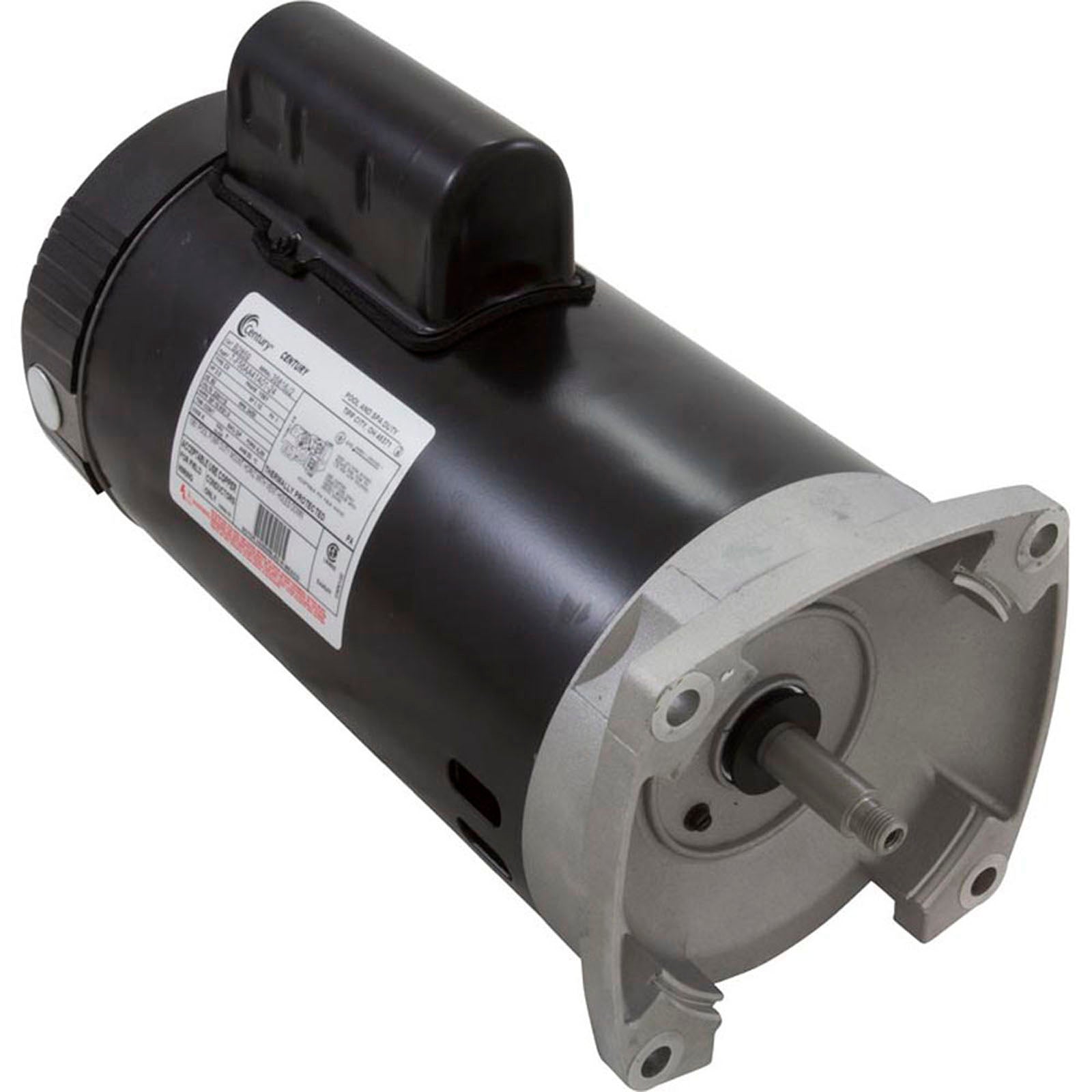 Motor, Century, 2hp, 115/230v, 1-Spd, 56Fr, Up Rate