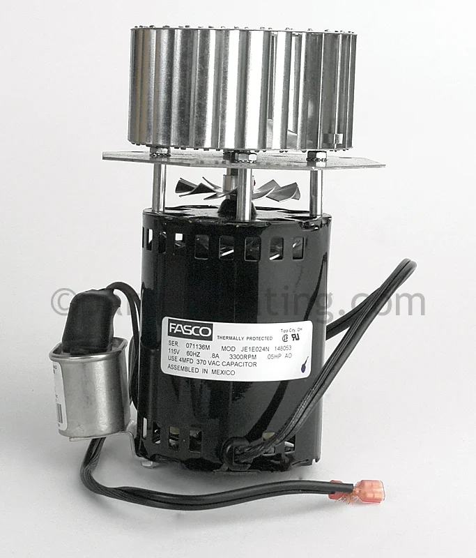 Reznor97730Venter Motor and Wheel Assembly