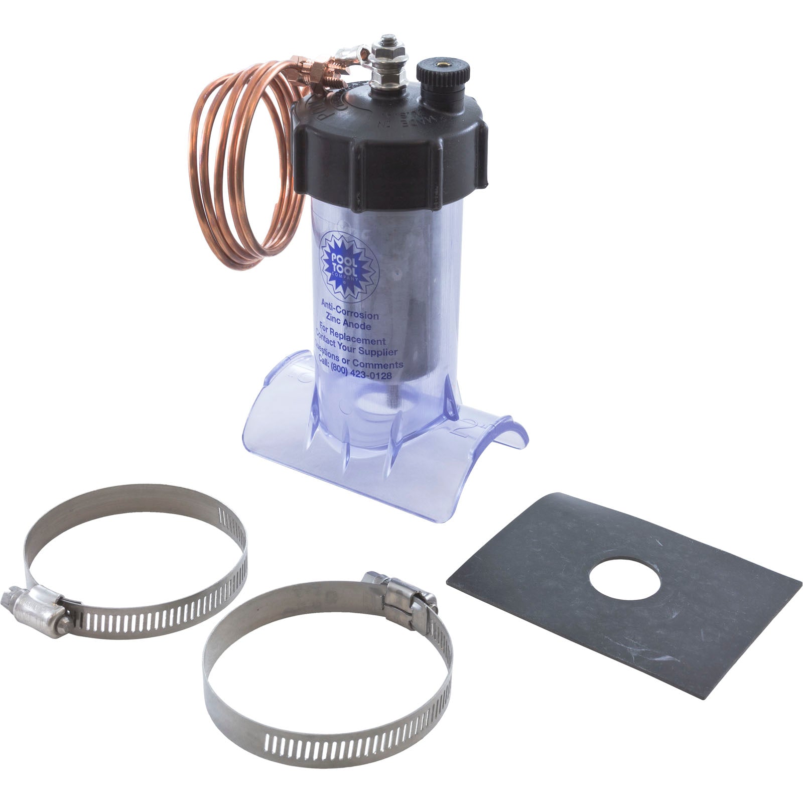 Zinc Anode, Anti-Electrolysis, Inline, 2"