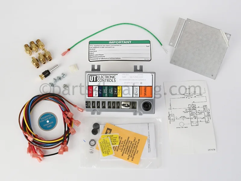 Reznor99252Conversion Kit, Natural Gas to Propane