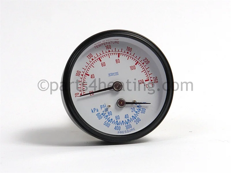 Laars Heating SystemsA0000101Temperature Pressure Gauge Q/J Boiler