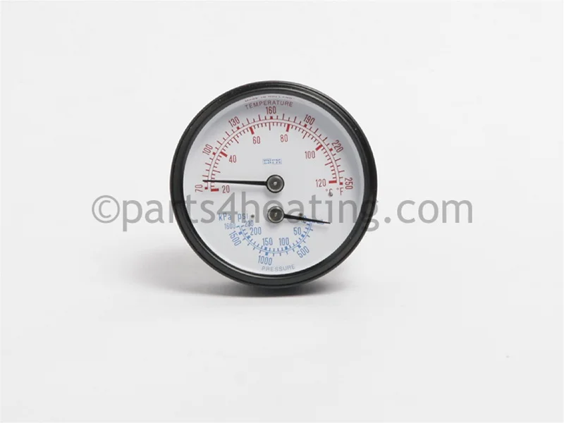 Laars Heating SystemsA0079000Temperature/Pressure Gauge