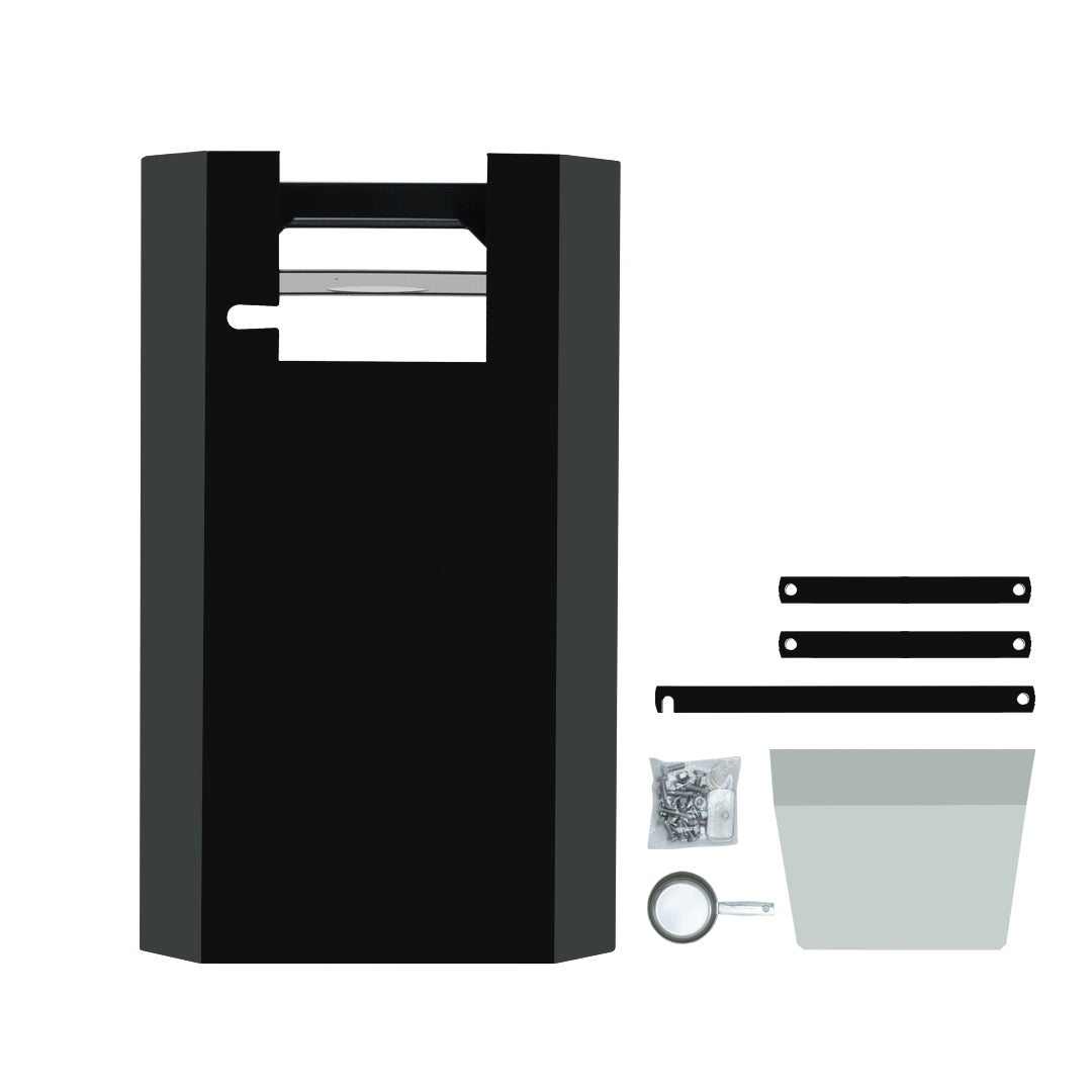 PGS Grilling Pedestal Kit, Requires ANB, ALC, or ANC Base Kit, Black Aluminum | AB PED