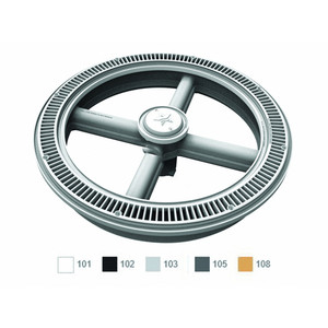 AquaStar Light Gray 20"Full Circle Suction Outlet Cover, FC103