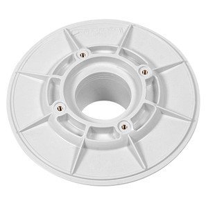 Aquastar White 2" Slip 2.37" HS Insider 6" Wall Fitting, 620SI101