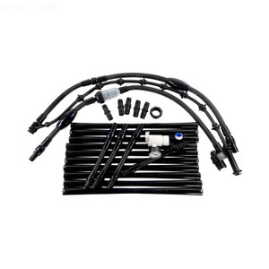 Hayward Black Rigid Pressure Hose Complete, AX6000HAVBK