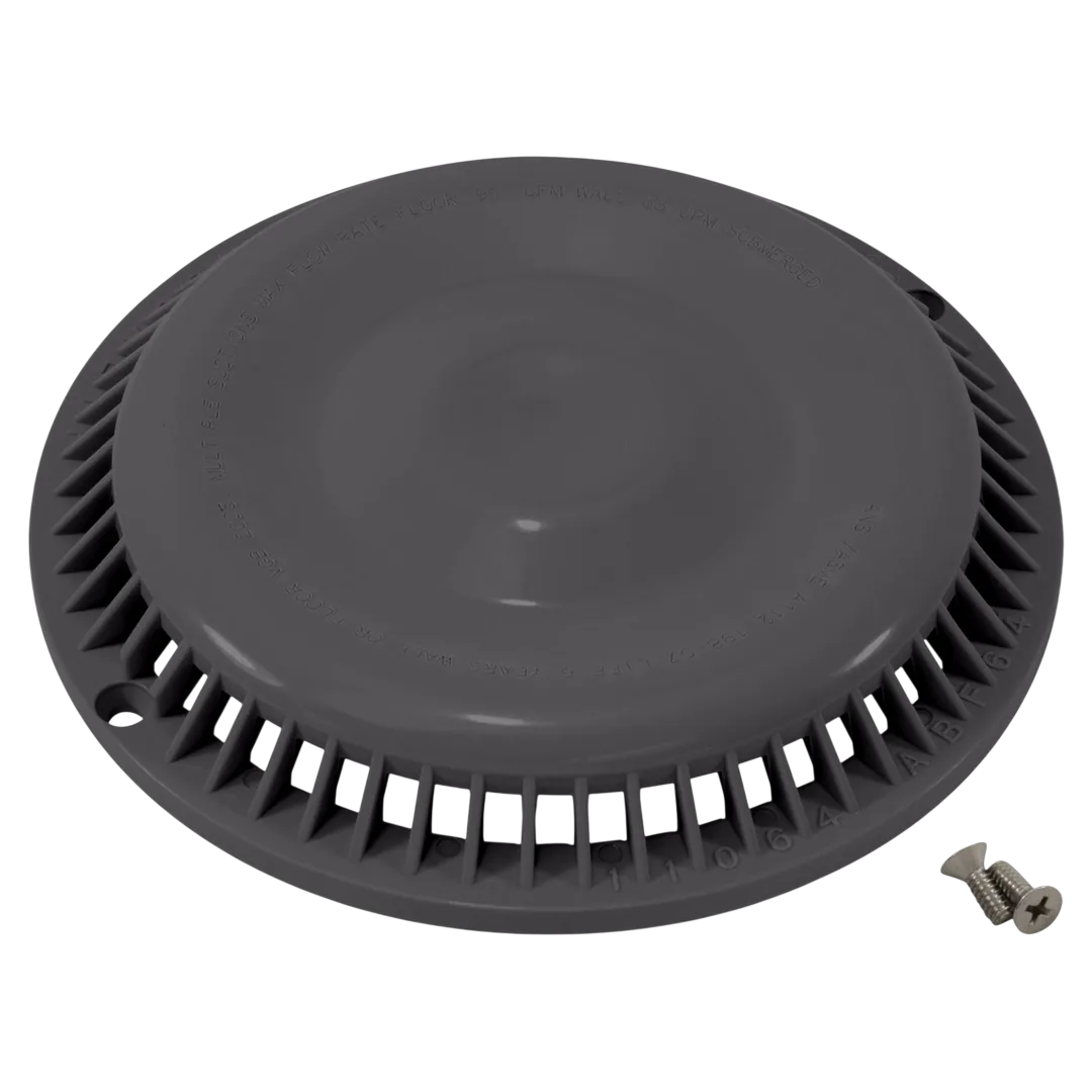 Afras 11064DKGY Anti Vortex Drain Cover