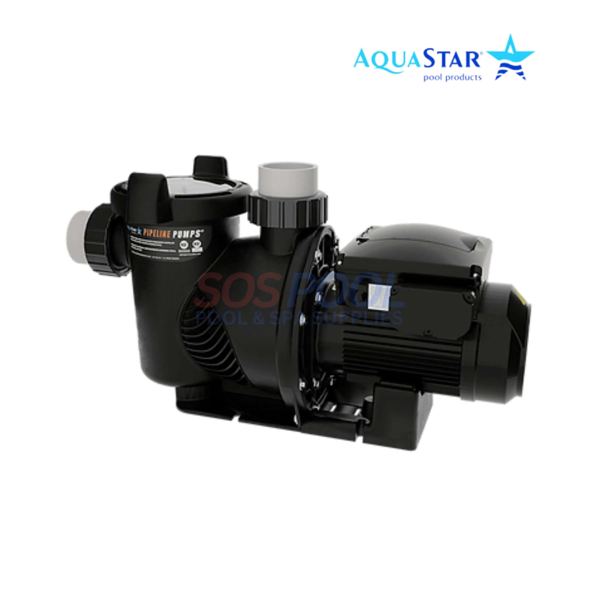 AquaStar Smart Pipeline Pool Pump | Variable Speed | 3HP | PLP300S