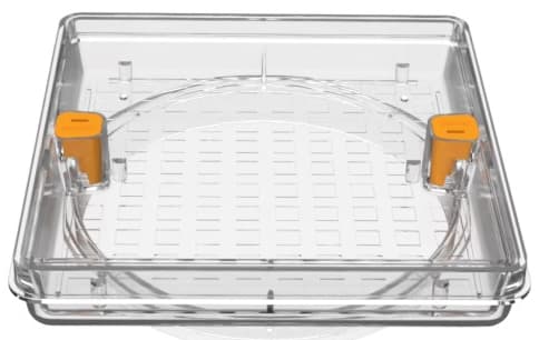 AquaStar Clear Standard Skimmer Cover and Frame with 10" Fill-Lid