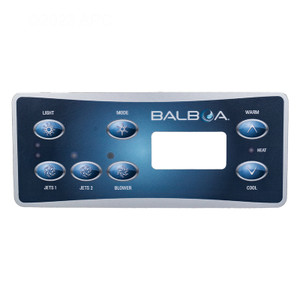 Balboa Overlay 7 Button Panel for ML551 Topside, 11609