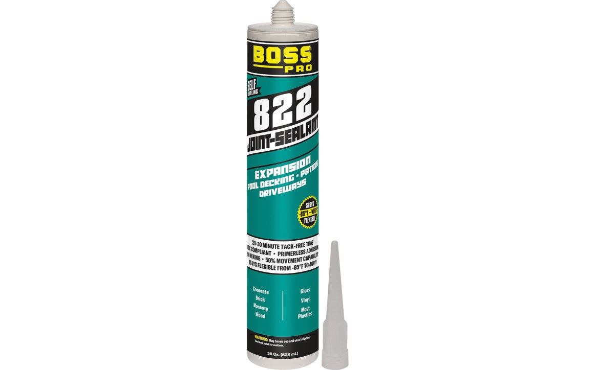 Boss Pro | 142930 | 28 oz Tan 822 Expansion Joint Sealant