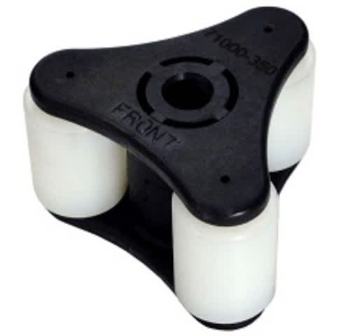 Blue-White Triple Roller Assembly, 3 Rollers, Fits A-100N and A1 Series Pumps | 71000-350