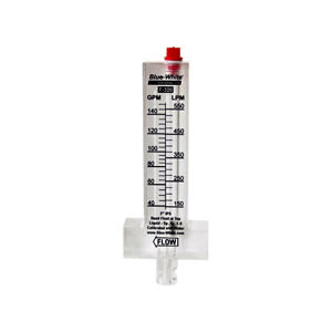 Blue-White Flowmeter, 4" PVC, 125-500 GPM | F-30400P