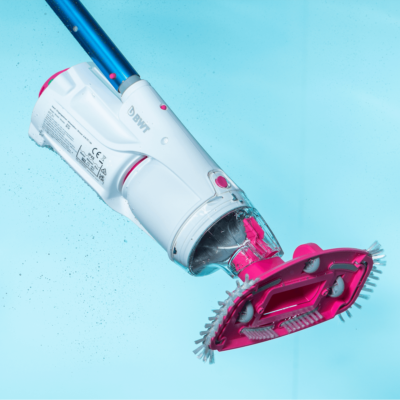 BWT Rechargeable Handheld Pool Vacuum – Cordless Cleaner for Above Ground & Inground Pools, Steps, Spas & Debris Removal