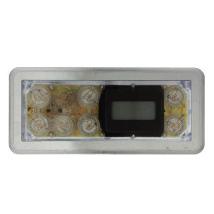 54112 Balboa/HydroQuipVL701 Topside Panel 7-Button Serial STD Digital (No Overlay)