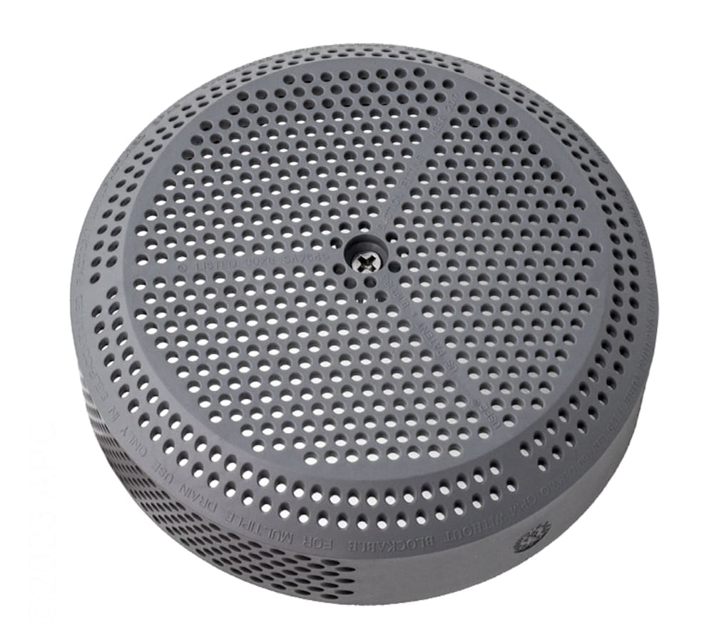 Balboa Suction Cover, Light Gray