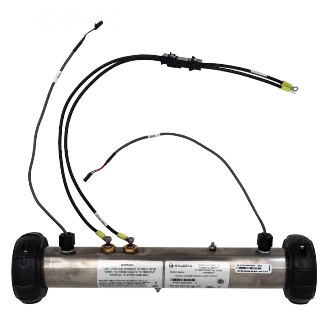 Balboa BP series FloThru Heater 4.0Kw 230V W/Pnc Titanium