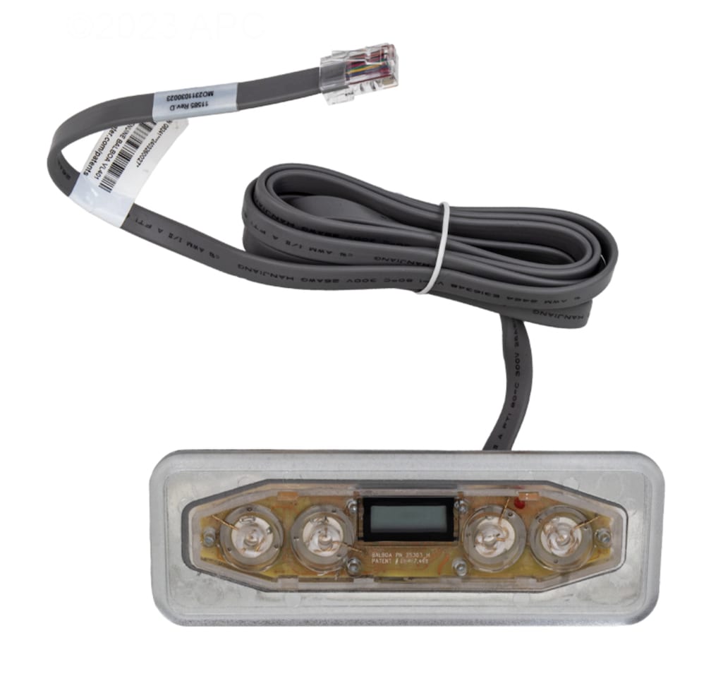 Balboa 4-Button Topside Vl401 Keypad