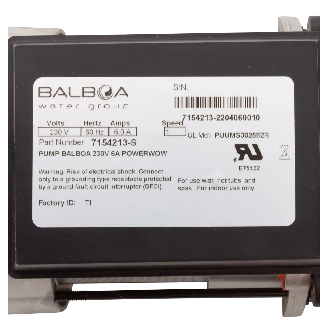 Balboa 7154213-S Ultimax Pump