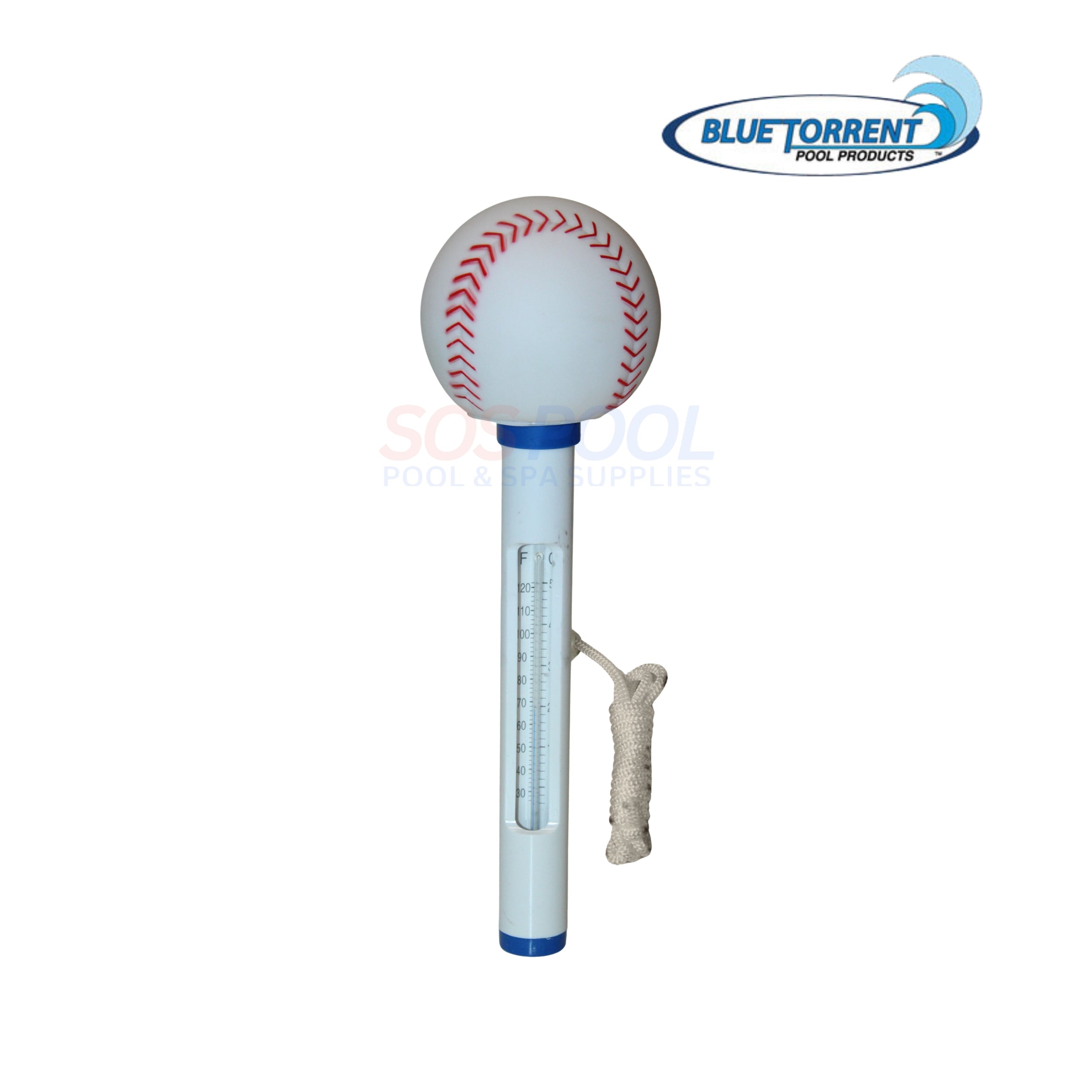 Blue Torrent Swimming Pool Sports Thermometer