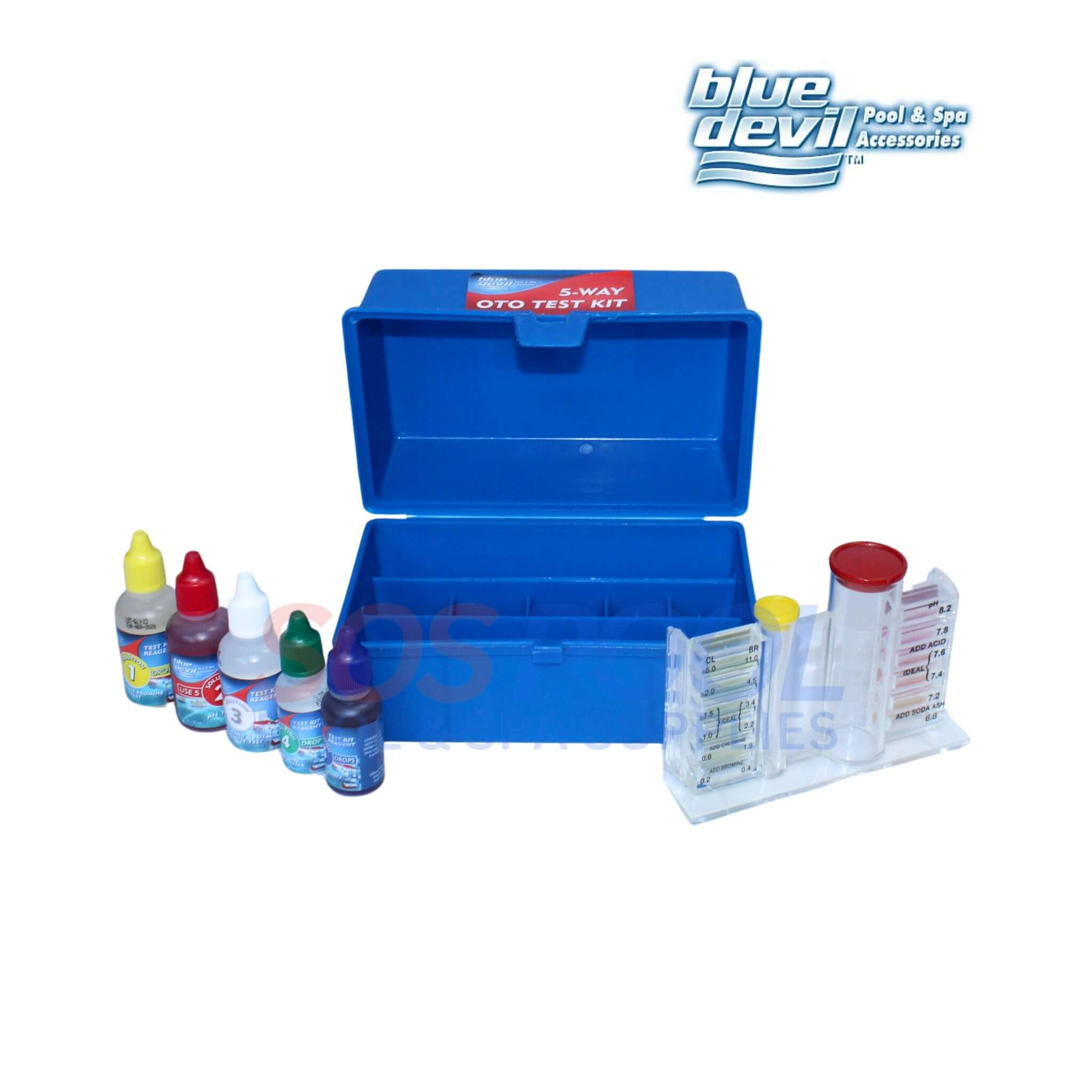 Blue Devil 5 Way OTO Pool Test Kit | B7448