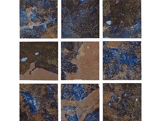 Npt Coral 2"x 2" Series, Rustic Blue, CRL-RUSTIC2X2