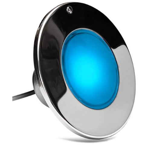 J&J Electronics | 23007 | ColorSplash XG-W 500 LED Pool Light | 12V 58W 50 Foot Cord Polished Finish Replaces | Pentair 601011 and 602152.