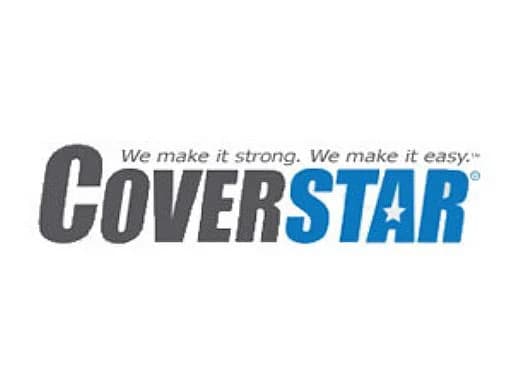 Coverstar Molded Housing Assembly with Rail 123 And 16' Of Track Space White