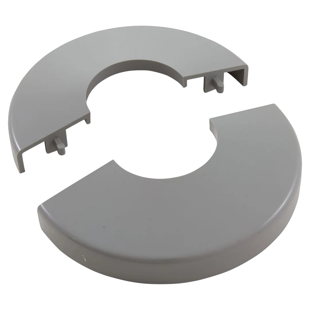 Custom Molded Products 25572-201-000 Clip-On Pool Ladder Escutcheon - Gray