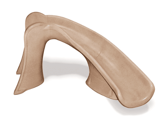 Cyclone Pool Slide by S.R.Smith- Sandstone & Right Curve
