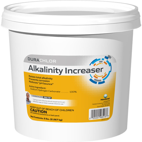 Durachlor Alkalinity Increaser – 5 lb | Total Alkalinity Booster for Pool Water Balance