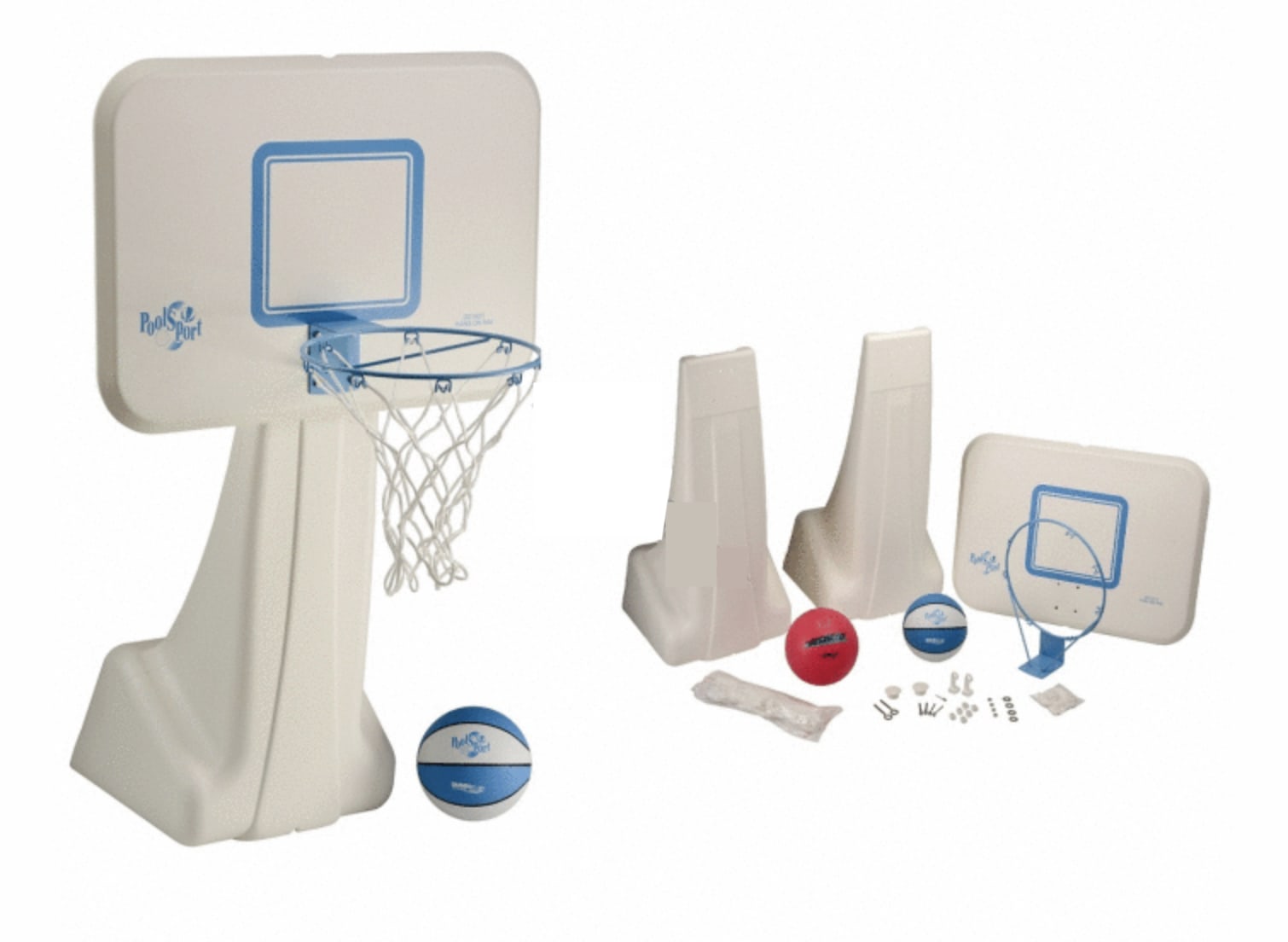 Dunn-Rite Products Basketball Combo Unit W Stainless Steel Rim