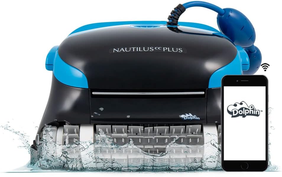 Maytronics Dolphin Nautilus CC Plus Robotic Pool Cleaner with WiFi