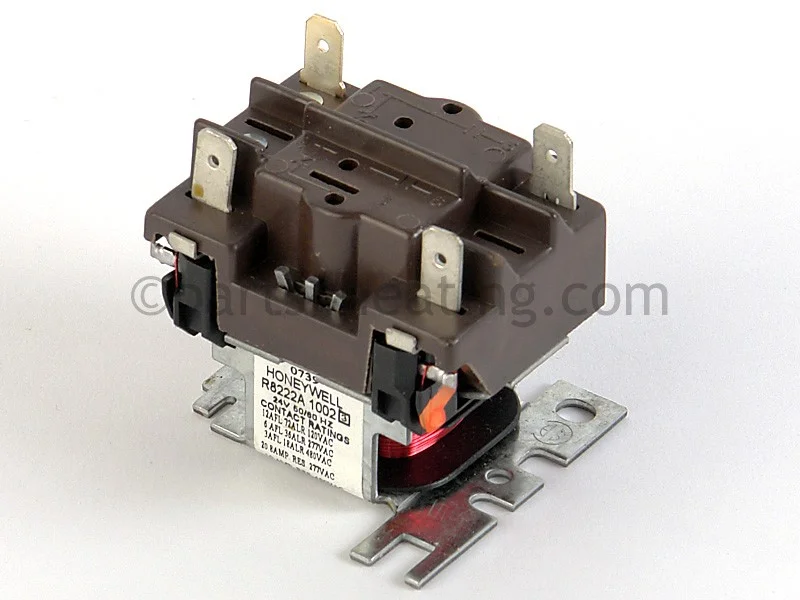 Laars Heating SystemsE0098300Single Pole Single Throw Relay 24 Volt Coil
