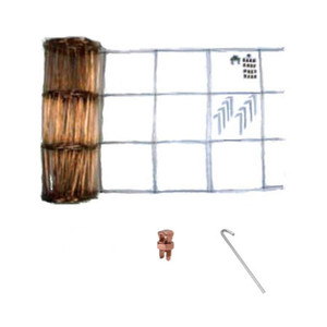 CMI 2' Wide X 100' Long Copper Equipotential Bonding Grid With Kit, EB2100