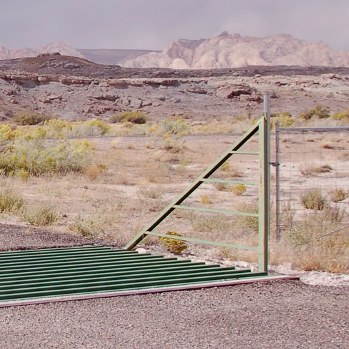 Wide End Wing Set for Cattle Guards