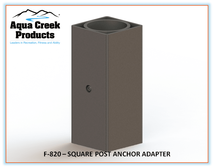 Aqua Creek F-820 Anchor Adapter For Scout Pool Lifts