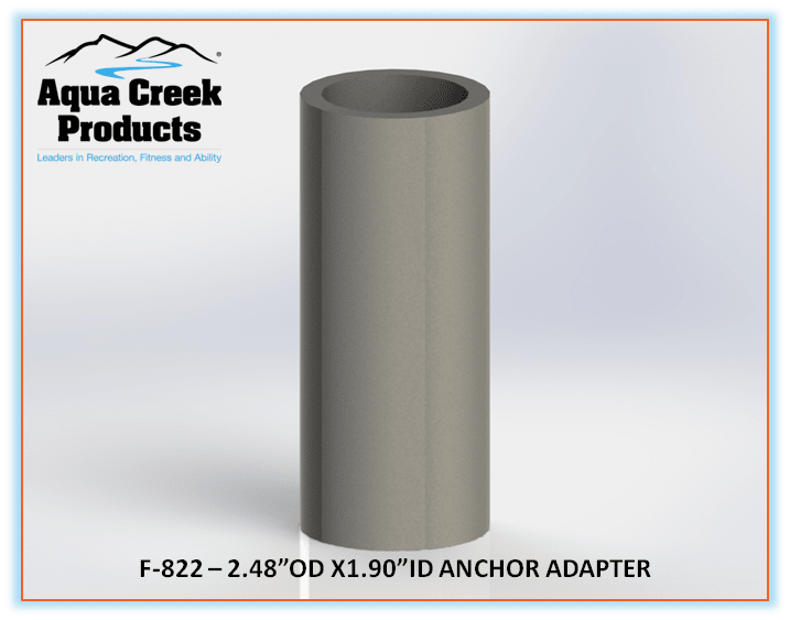 Aqua Creek F-822 Anchor Adapter For Lifeguard Lifts