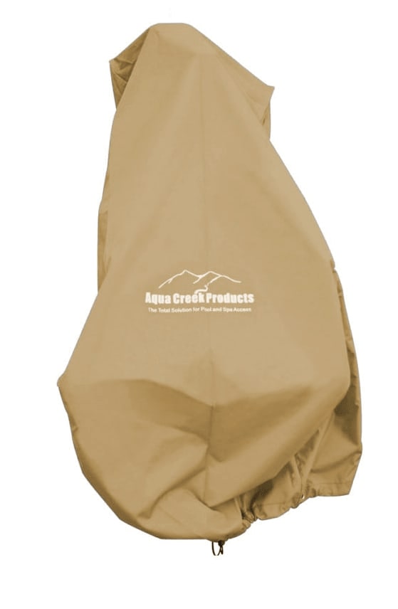 Aqua Creek Tan Solar Lift Cover for EZ, EZ-2, Power EZ & Power EZ-2 Lifts, F-EZBL-CT