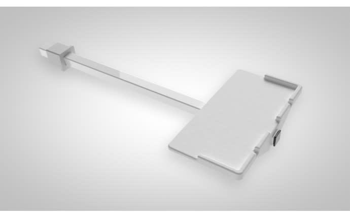 Aqua Creek White Pull-Out Leg Rest, F-LRW
